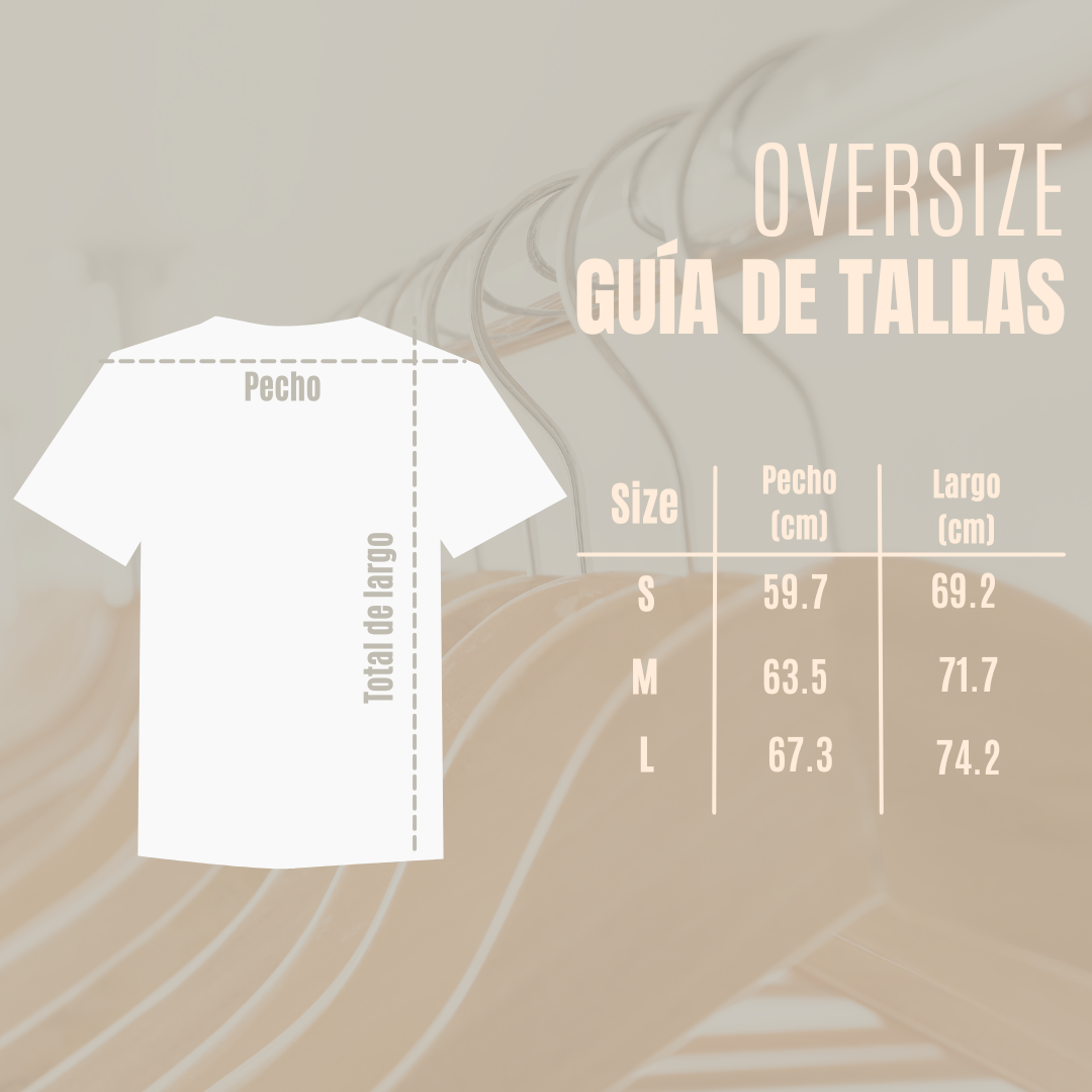 Playera Oversize Cuello Redondo, Manga Corta 100% Algodón, con Diseño Cherries